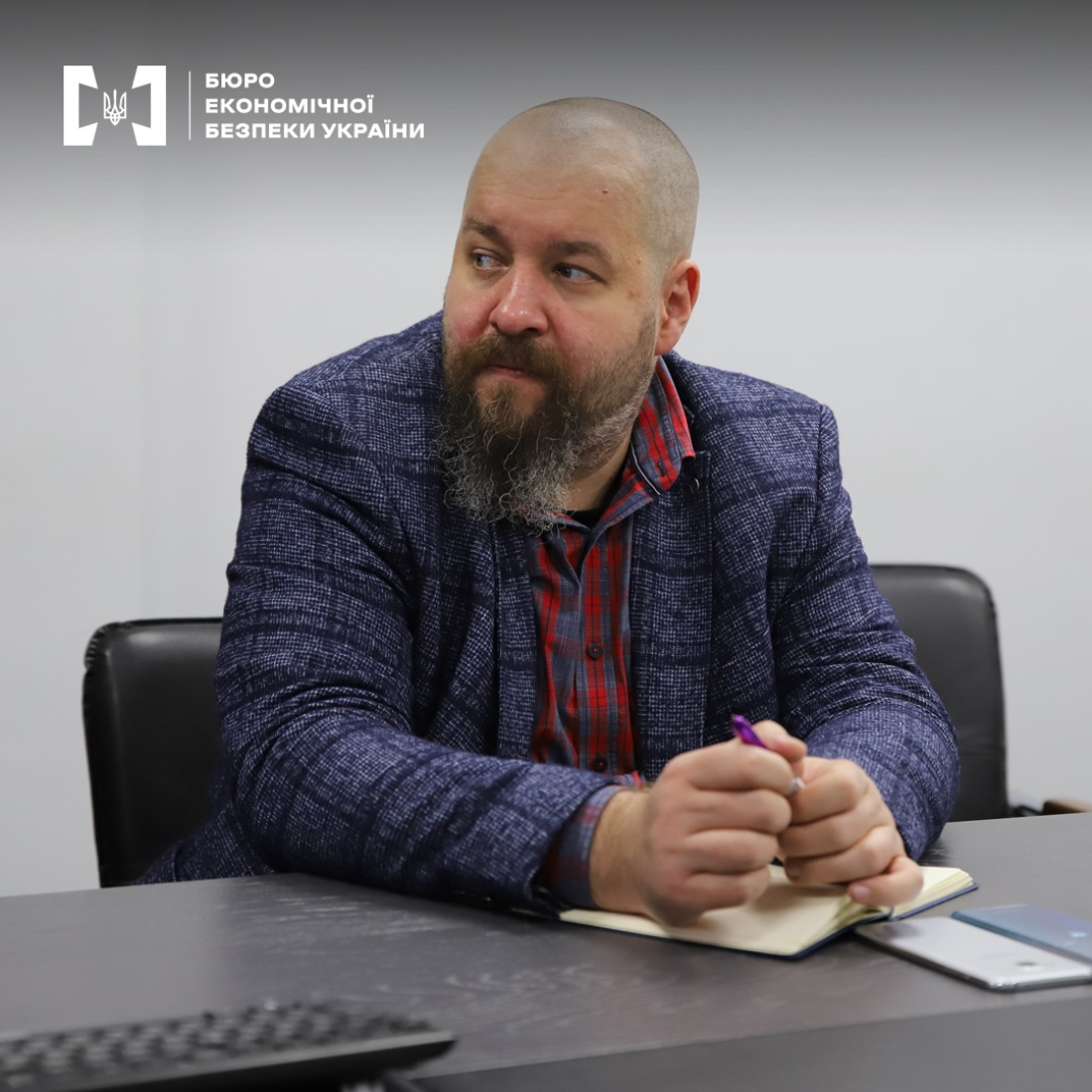 Meeting of the Director of the ESBU Oleksandr Tsivinskyi with representatives of the “Ukrtyutyun” Association