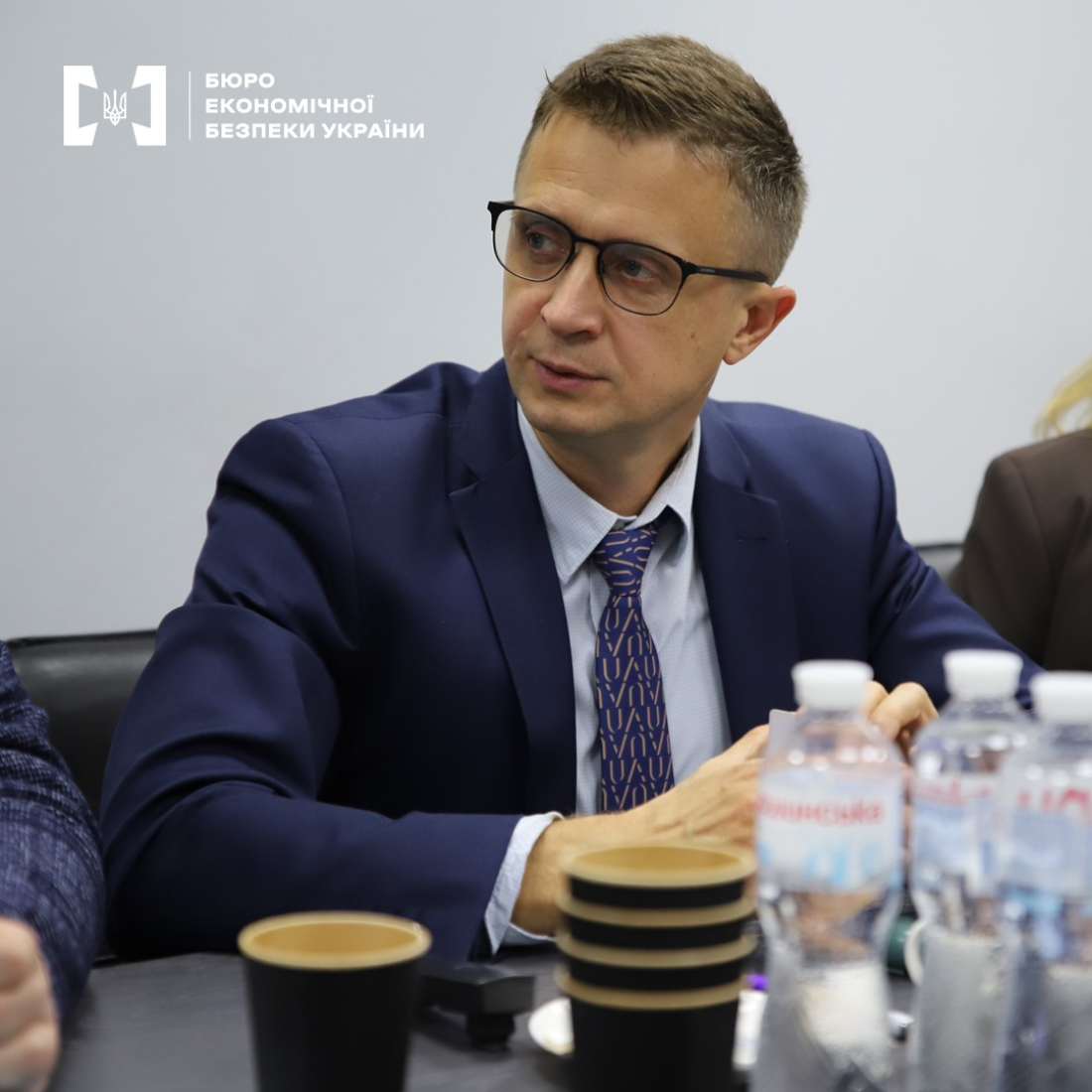Meeting of the Director of the ESBU Oleksandr Tsivinskyi with representatives of the “Ukrtyutyun” Association