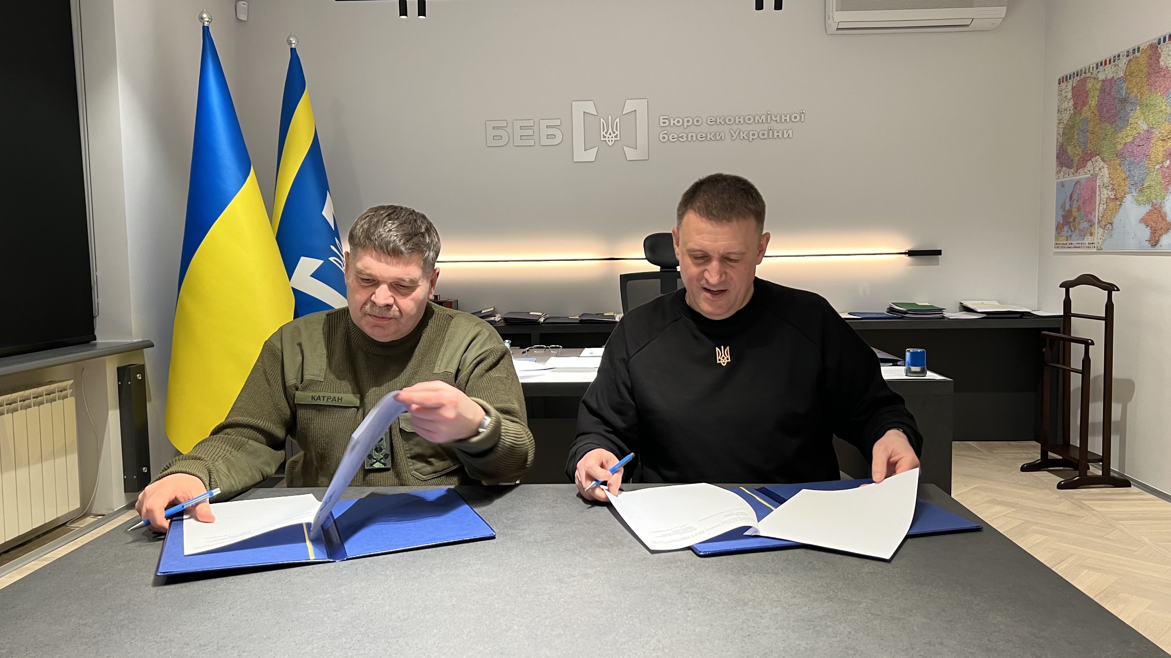 Memorandum of Cooperation was signed between ESBU and Ukrainian Armed ...